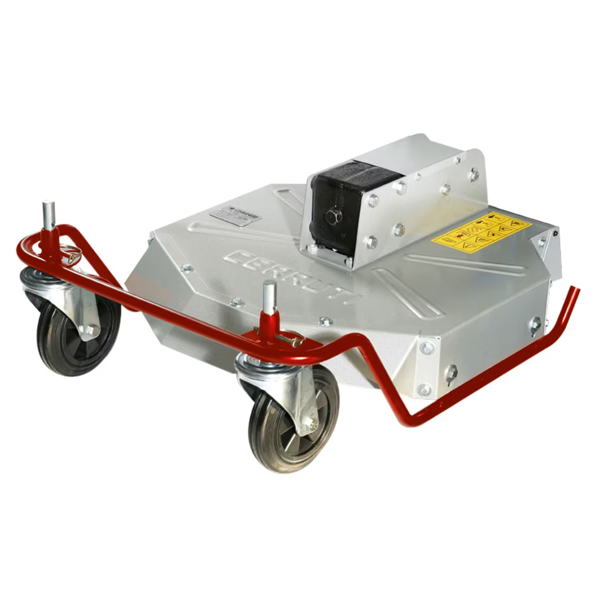 Cerruti 30 inch deck mower attachment implement for two-wheel tractors