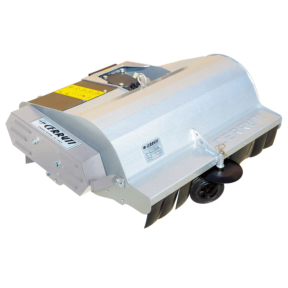 Cerruti 32 inch flail mower attachment for two-wheel tractors