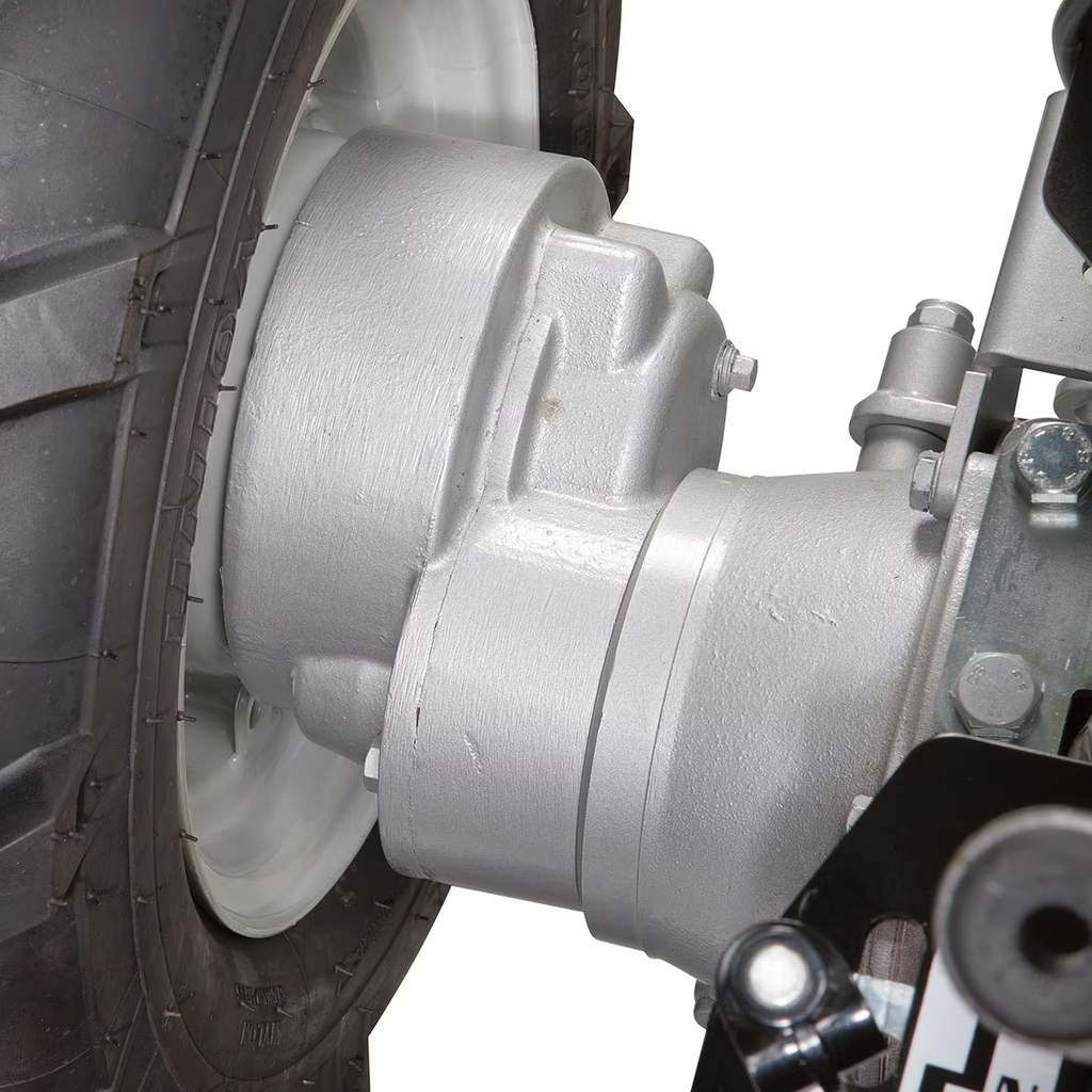wheel detail close up view