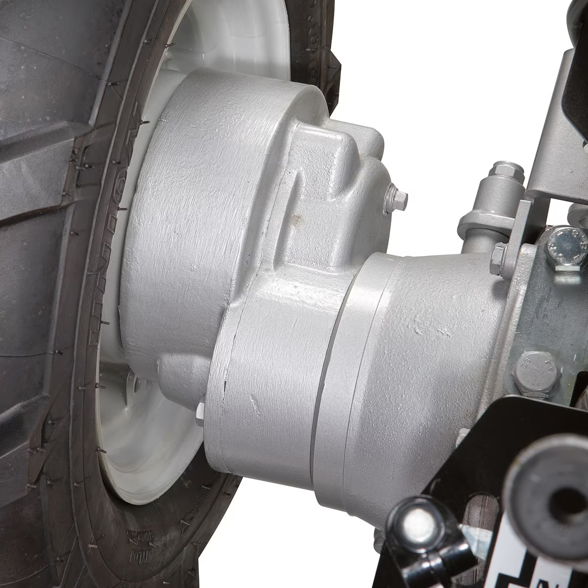 wheel detail close up view